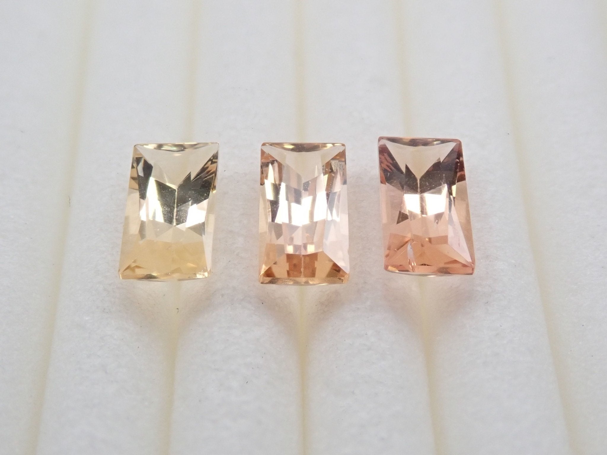 インペリアルトパーズ3色セット 1.268ct - KARATZ STORE｜カラッツSTORE