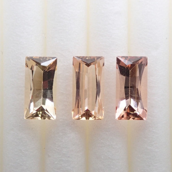 Imperial topaz 3 color set 1.268ct – カラッツSTORE