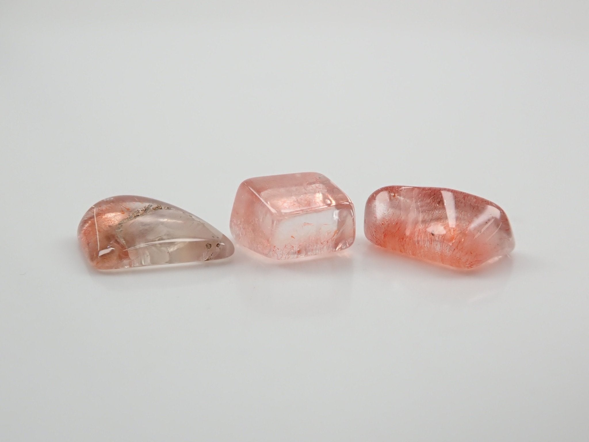 レピドクロサイトインクォーツ3石セット 5.728ct - KARATZ STORE｜カラッツSTORE