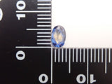 Bicolor sapphire 0.654ct loose