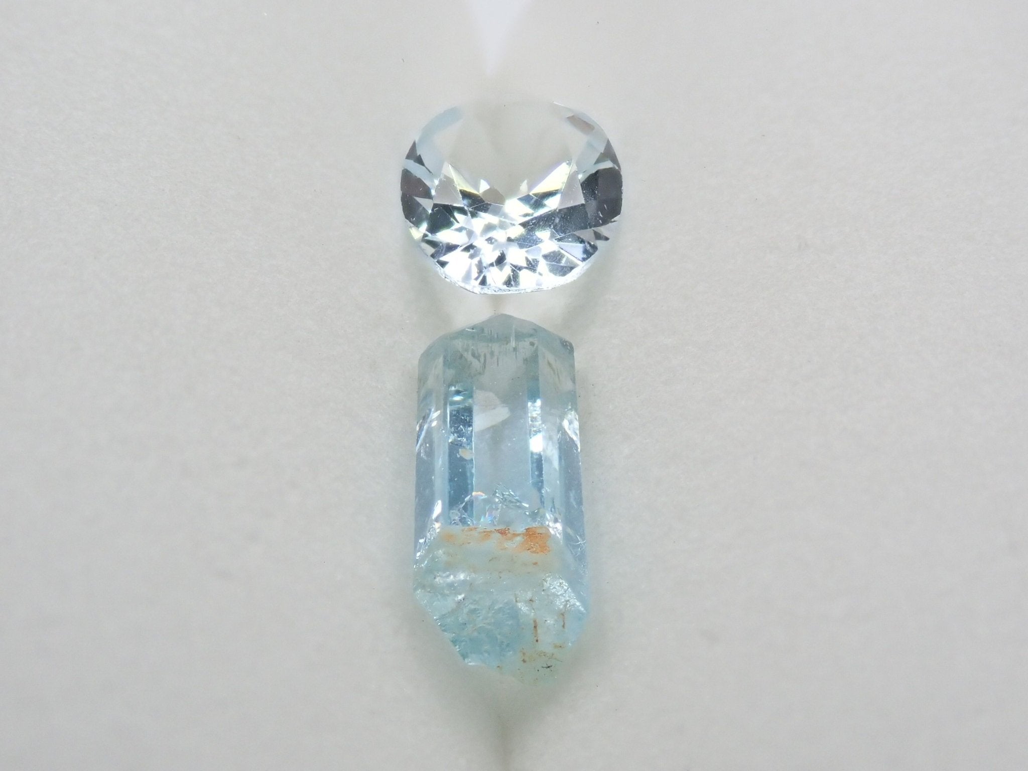 アクアマリン 3.300ct 原石・ルース2点セット - KARATZ STORE｜カラッツSTORE