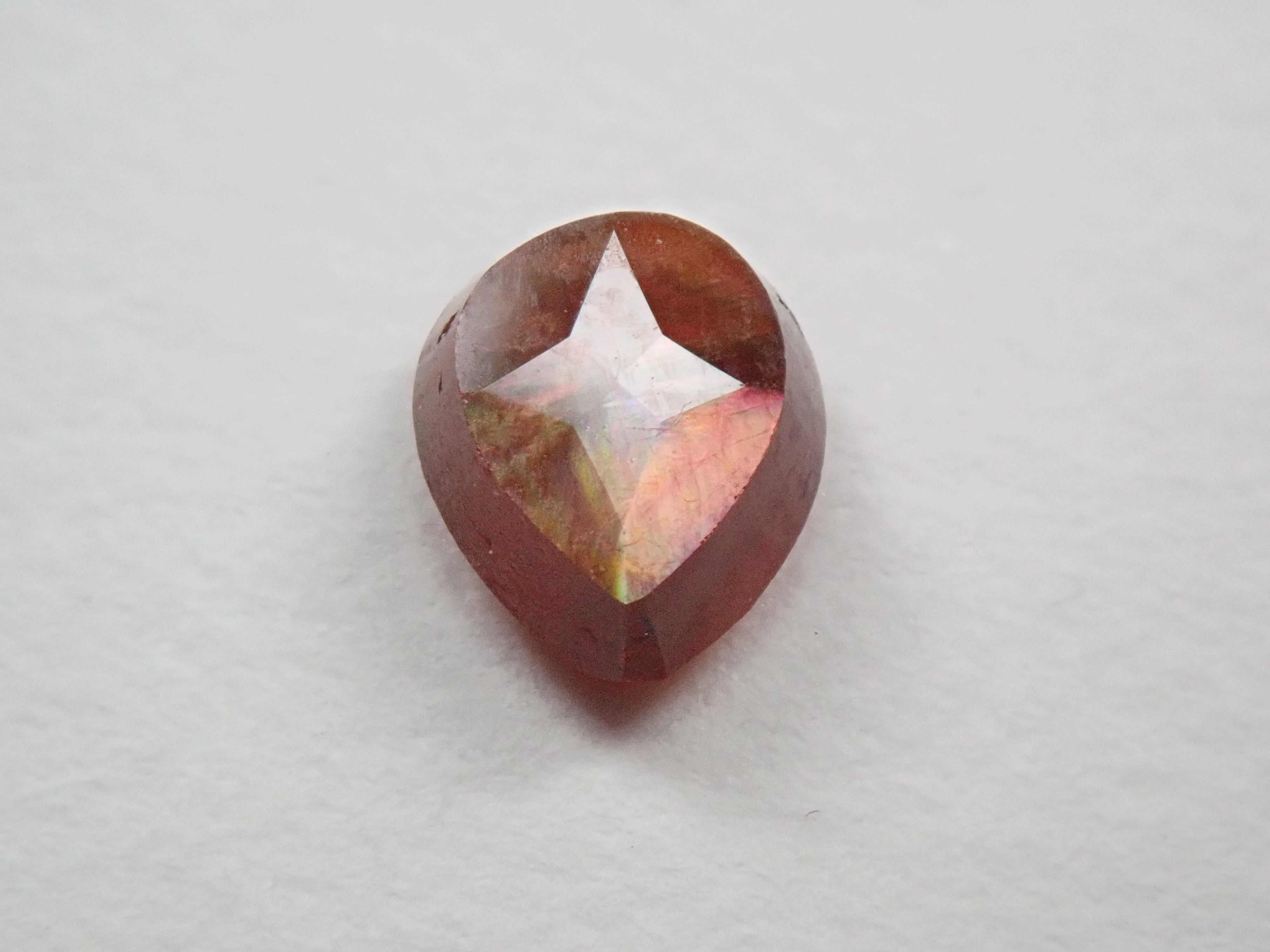 Andradite garnet (commonly known as rainbow garnet) 0.720ct rough stone