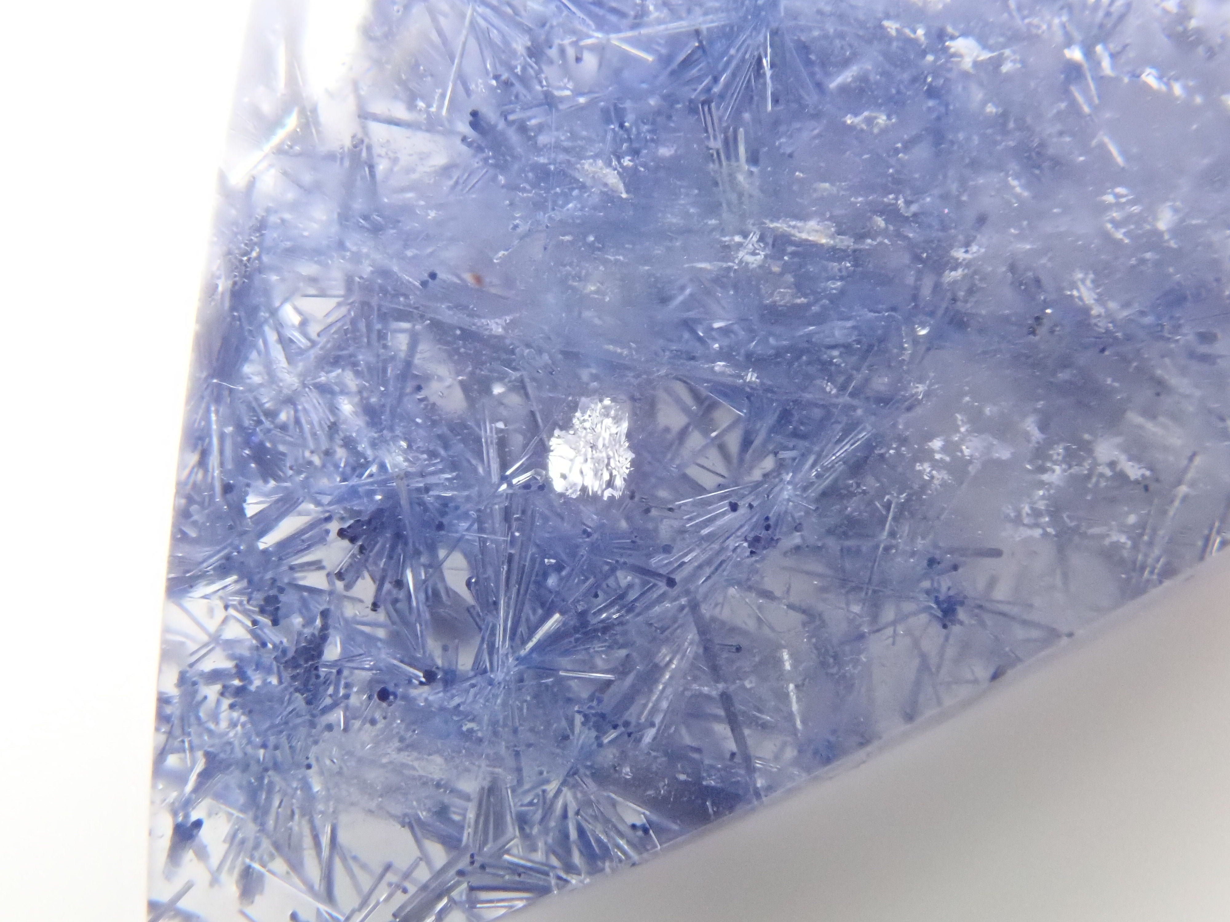 Dumortierite in quartz 16.051ct loose