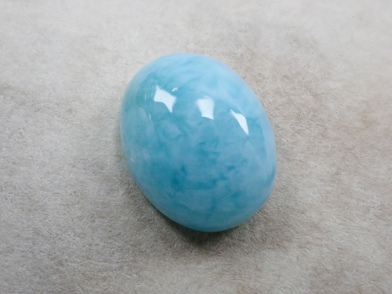 Larimar 2.981ct loose with Japanese and German