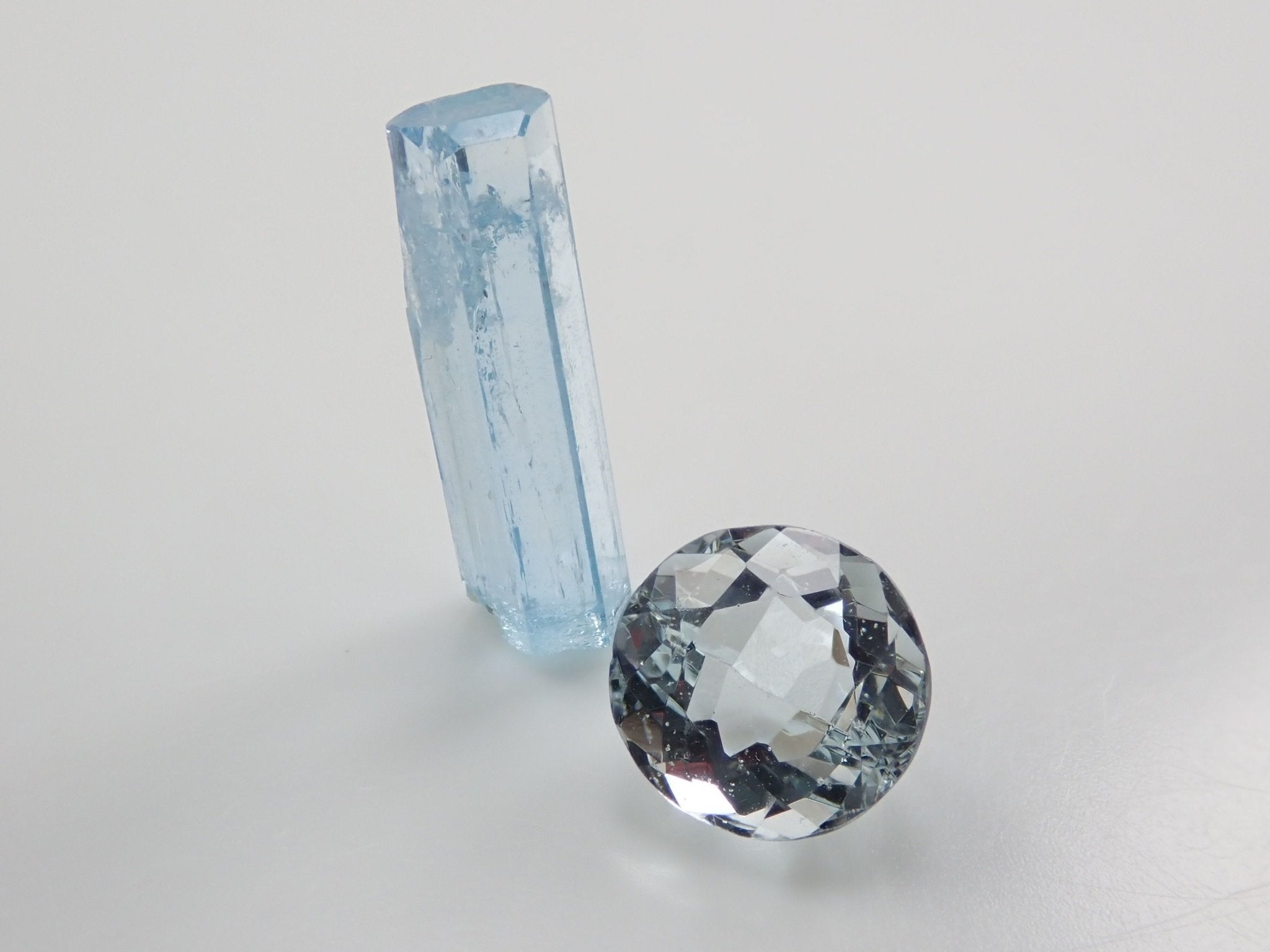 アクアマリン 4.191ct 原石・ルース2点セット - KARATZ STORE｜カラッツSTORE