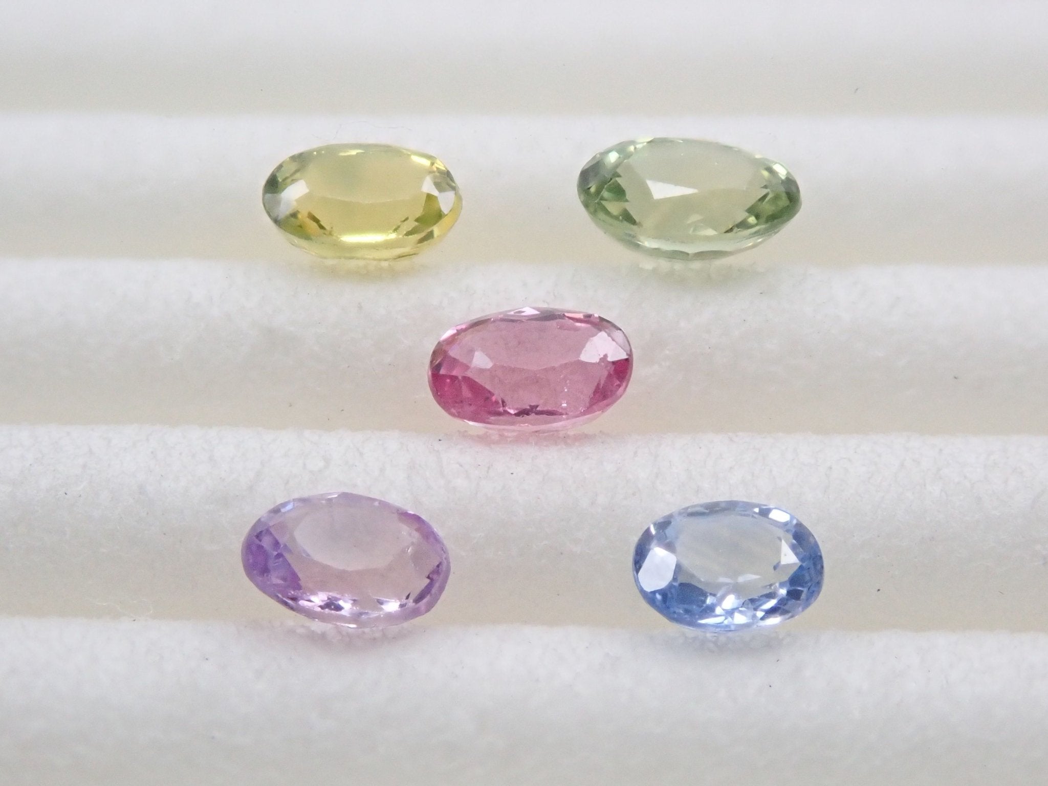 サファイア5石セット 0.758ct - KARATZ STORE｜カラッツSTORE