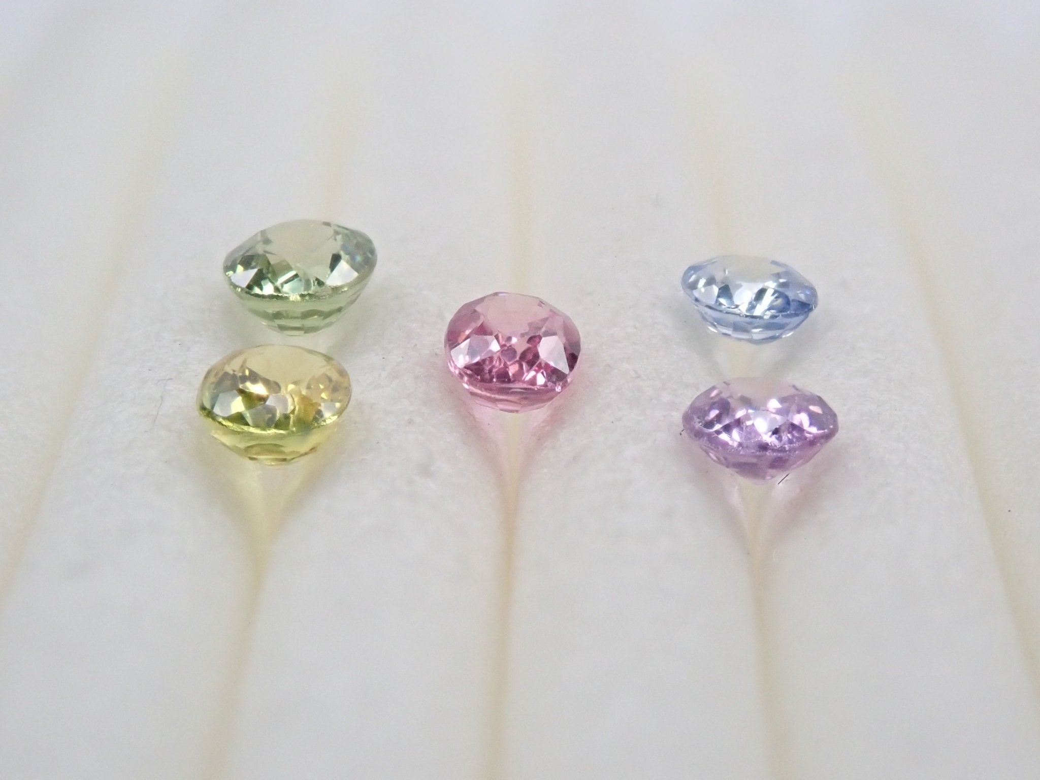 サファイア5石セット 0.758ct - KARATZ STORE｜カラッツSTORE