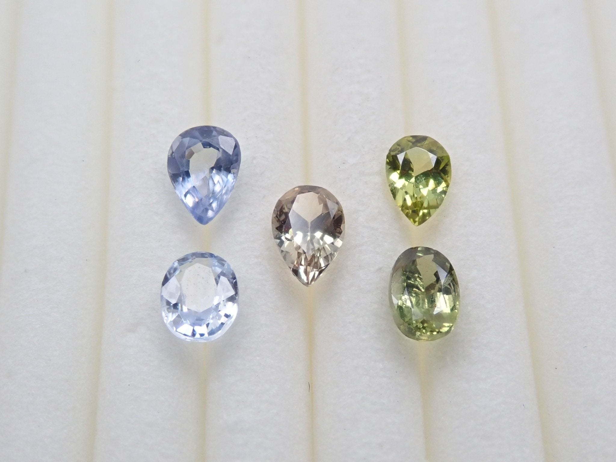 サファイア5石セット 0.881ct - KARATZ STORE｜カラッツSTORE