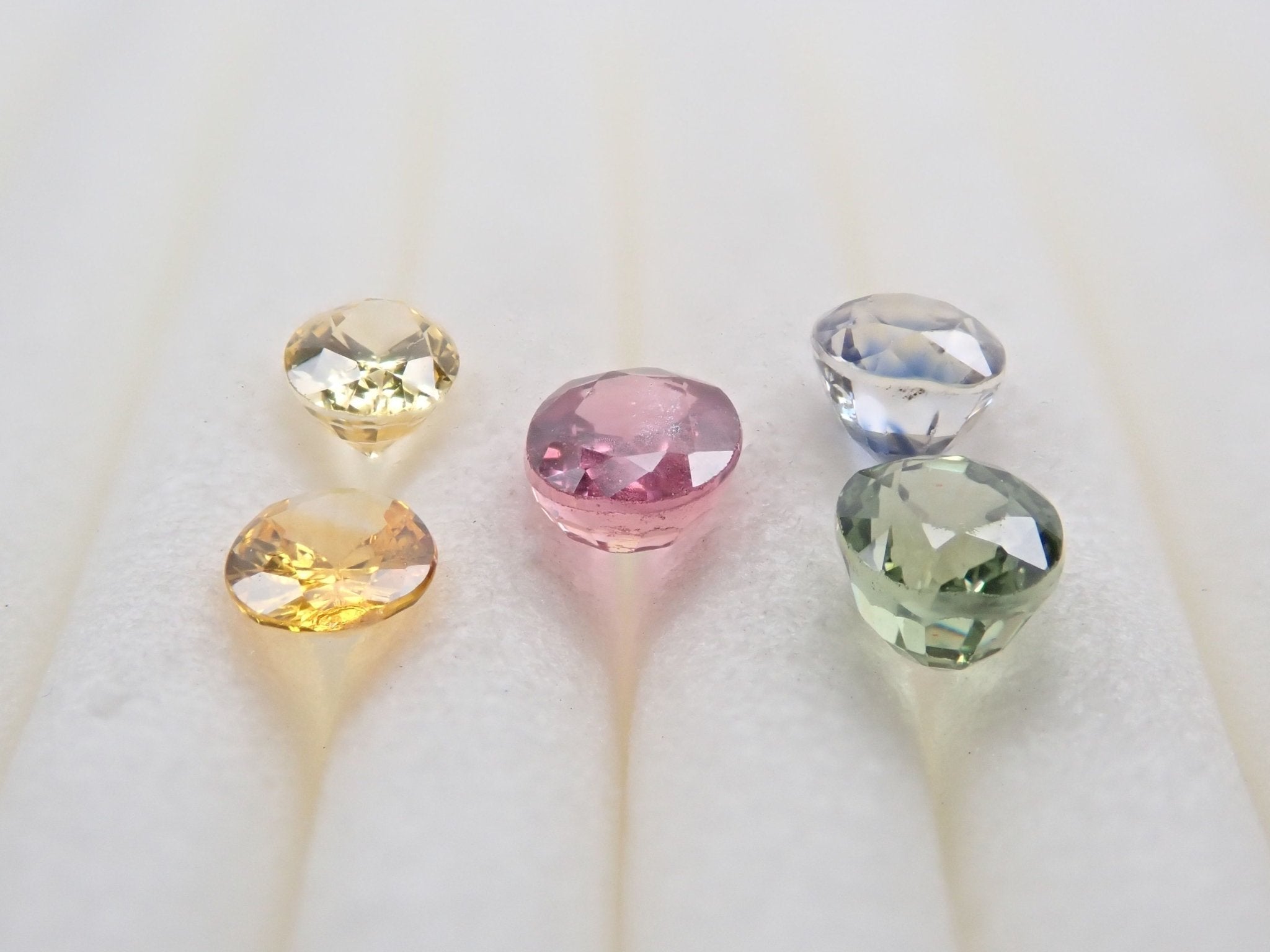 サファイア5石セット 1.160ct - KARATZ STORE｜カラッツSTORE