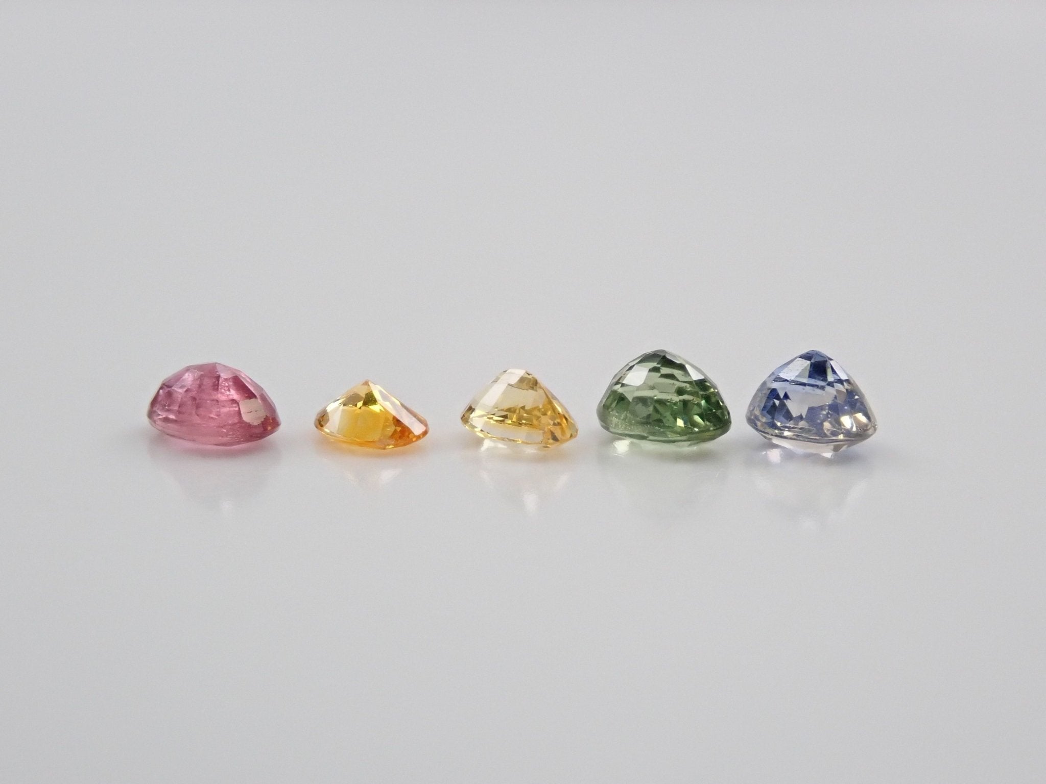 サファイア5石セット 1.160ct - KARATZ STORE｜カラッツSTORE