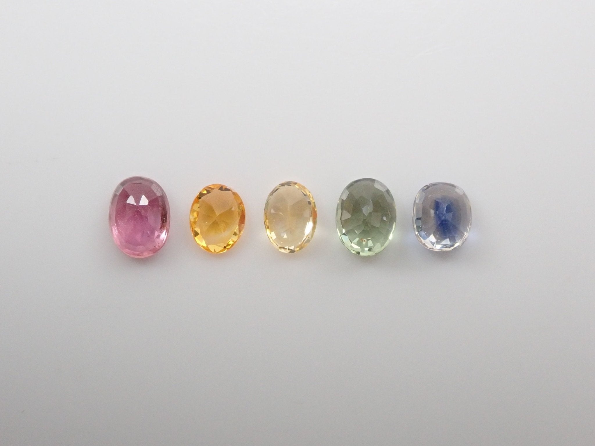 サファイア5石セット 1.160ct - KARATZ STORE｜カラッツSTORE