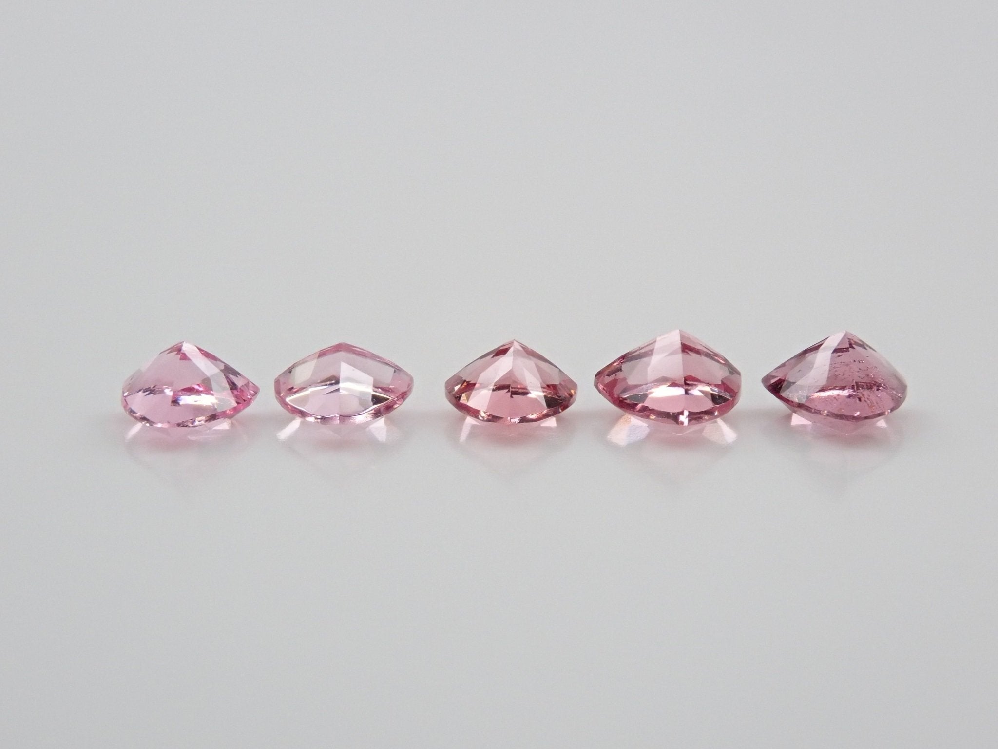 スピネル5石セット 1.283ct（ピンク系） - KARATZ STORE｜カラッツSTORE