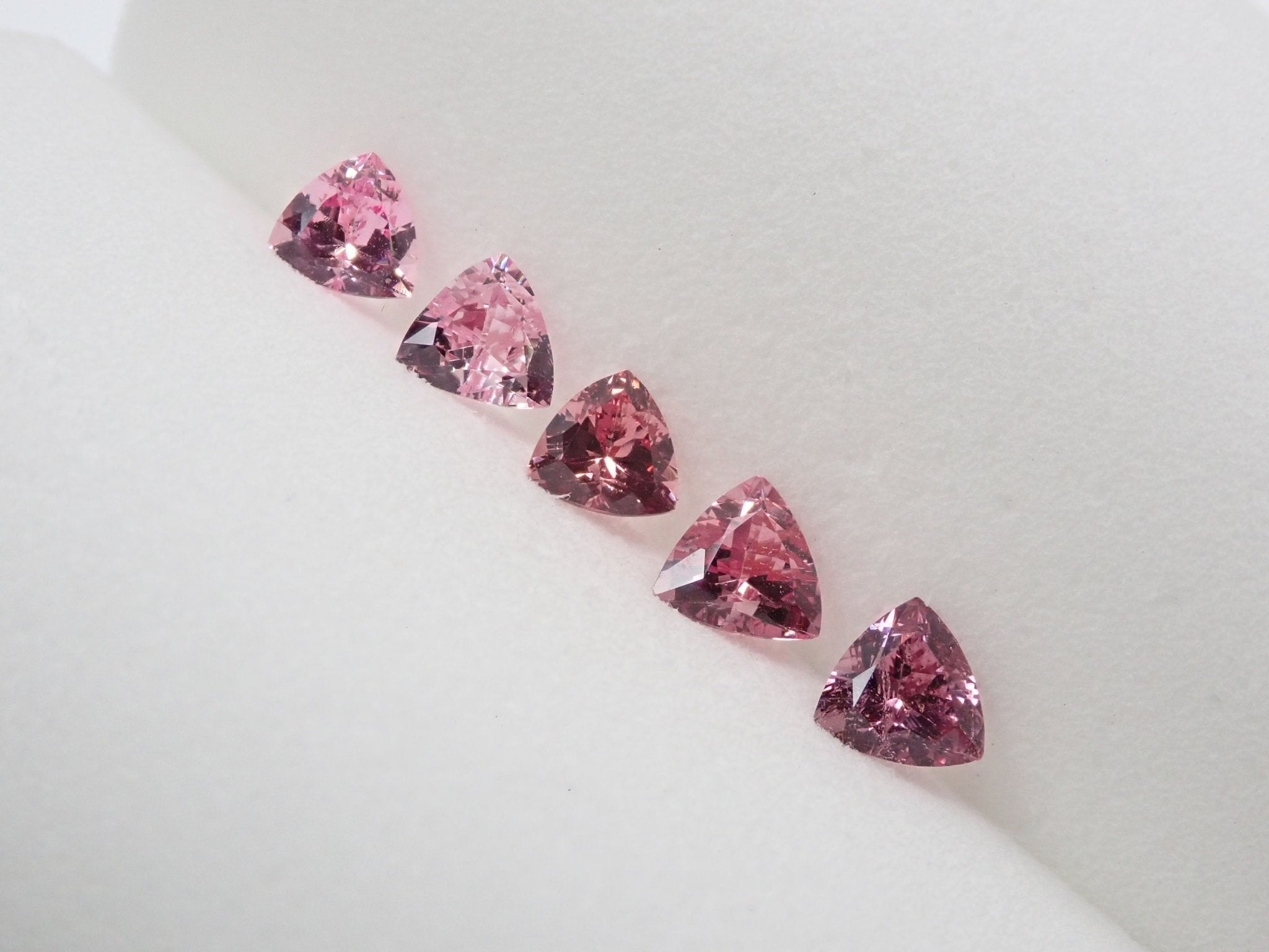 スピネル5石セット 1.283ct（ピンク系） - KARATZ STORE｜カラッツSTORE