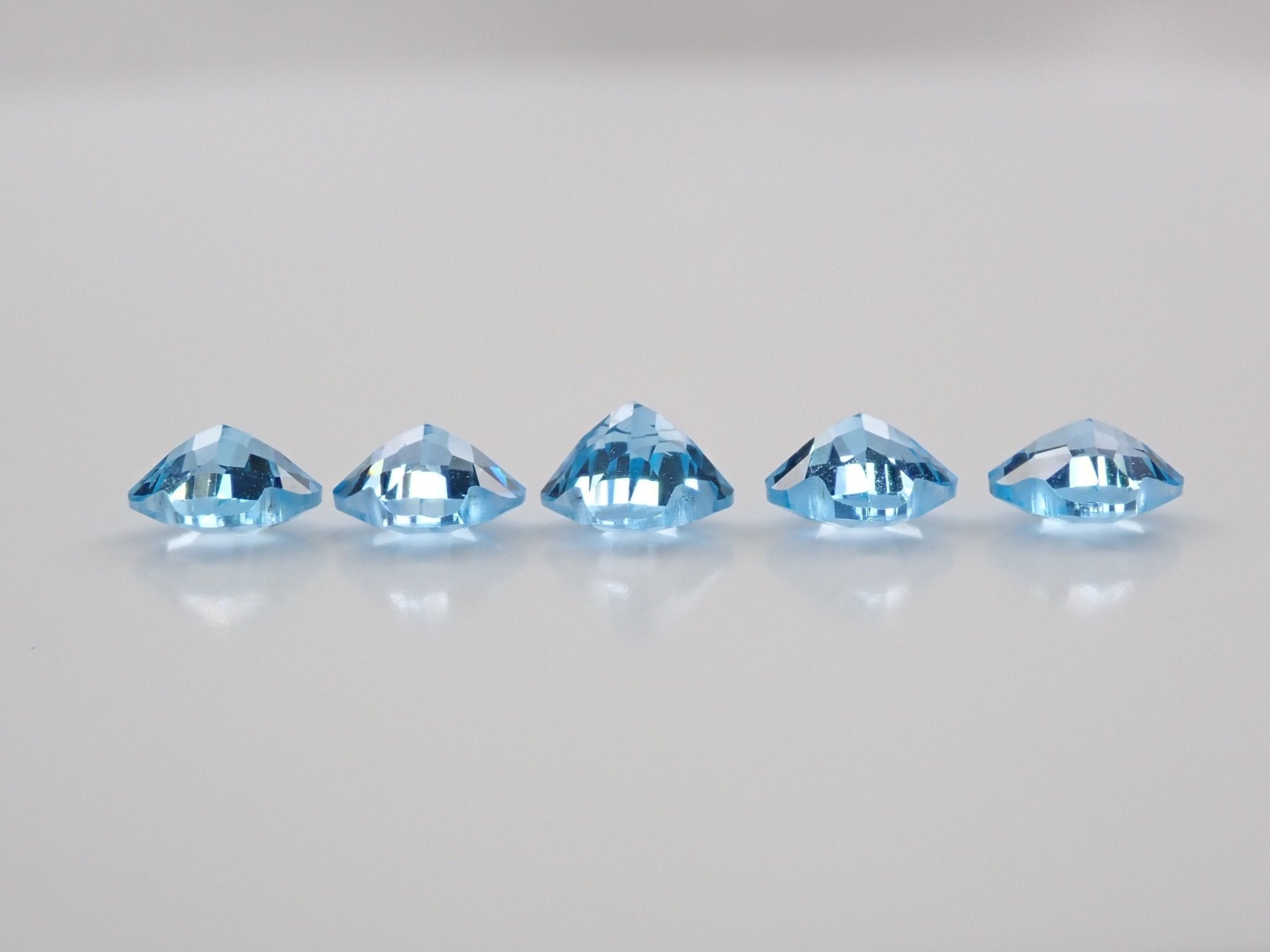 スイスブルートパーズ5石セット 3.736ct - KARATZ STORE｜カラッツSTORE