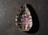[Koshu Precious Stone Kiriko plusthree] Tinkerbell Quartz 5.190ct Loose (Pink Fire Quartz) Aya "Collaboration" Patch included