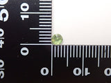 Russian demantoid garnet (horsetail recognized) 0.188ct loose