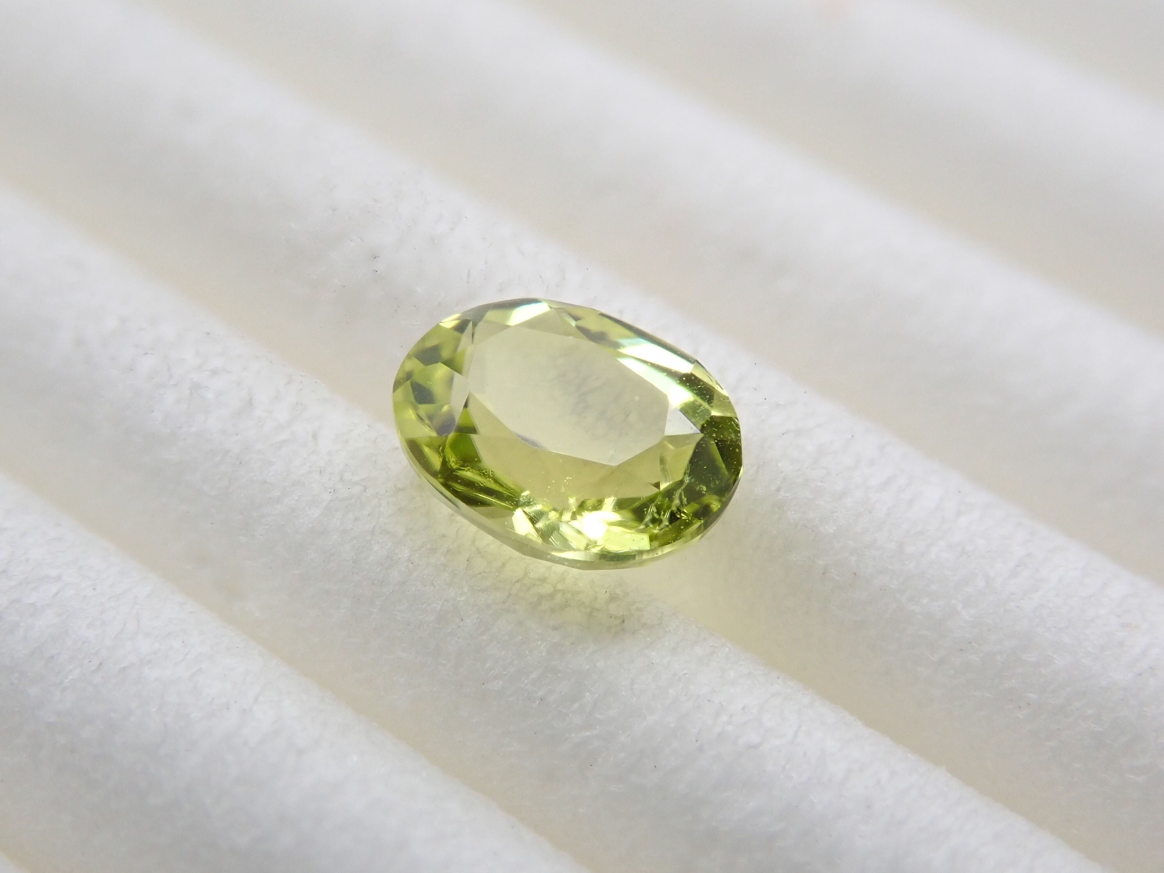 Canary yellow tourmaline 0.344ct loose