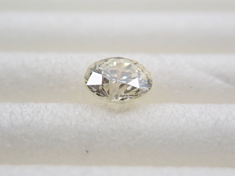 Yellow diamond 0.194ct loose (VERY LIGHT YELLOW, VVS2, Fair)