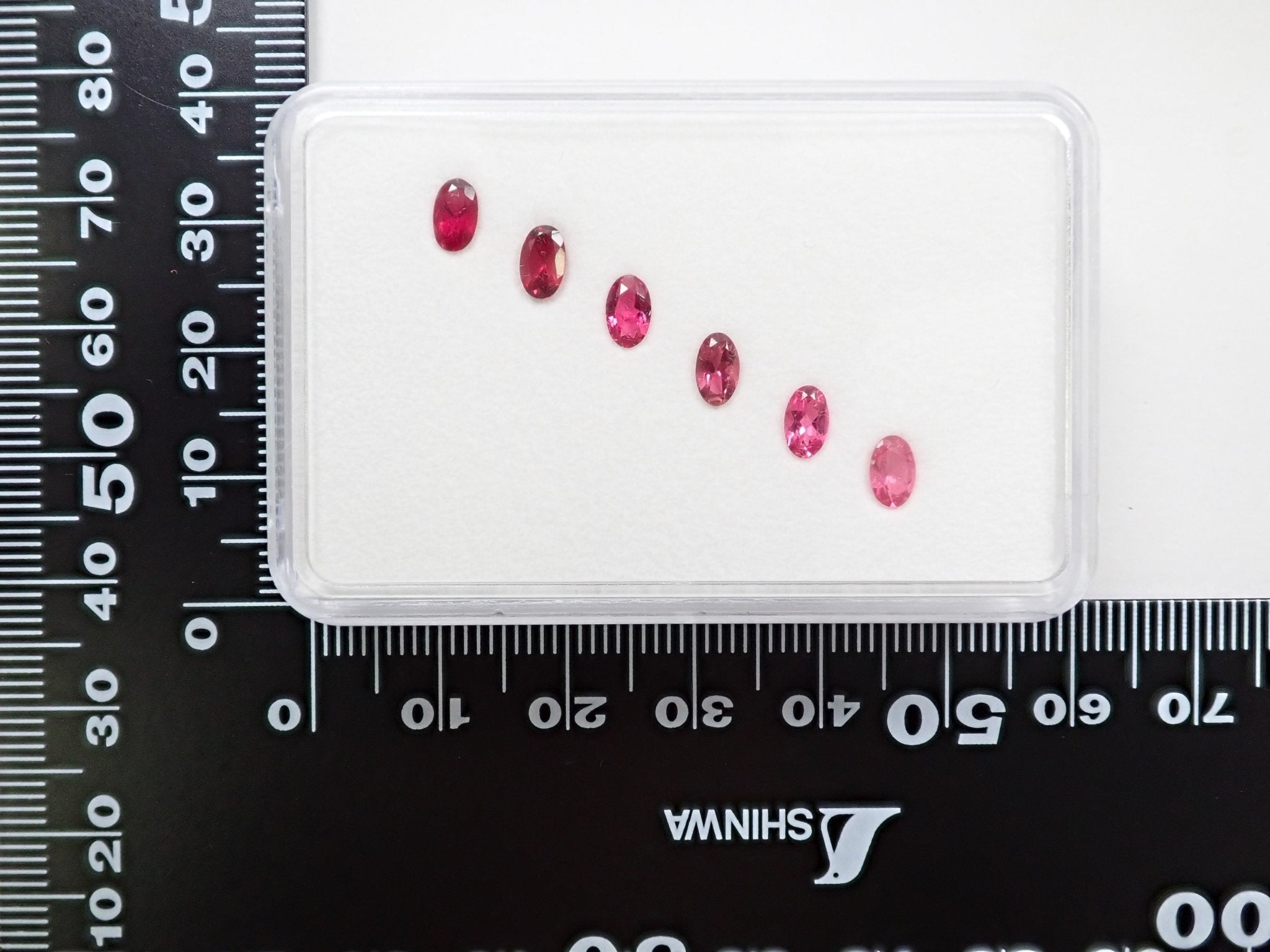 トルマリン6石セット 1.35ct（ピンク系） - KARATZ STORE｜カラッツSTORE