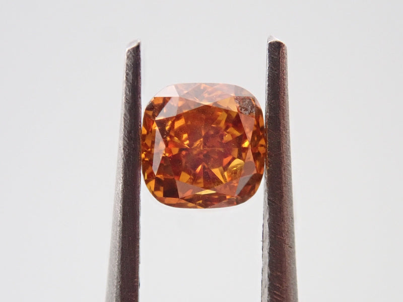 Orange diamond 0.383ct loose (FANCY DEEP BROWNISH ORANGE, SI1)