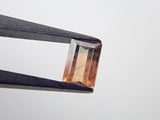 Bicolor sapphire 0.520ct loose