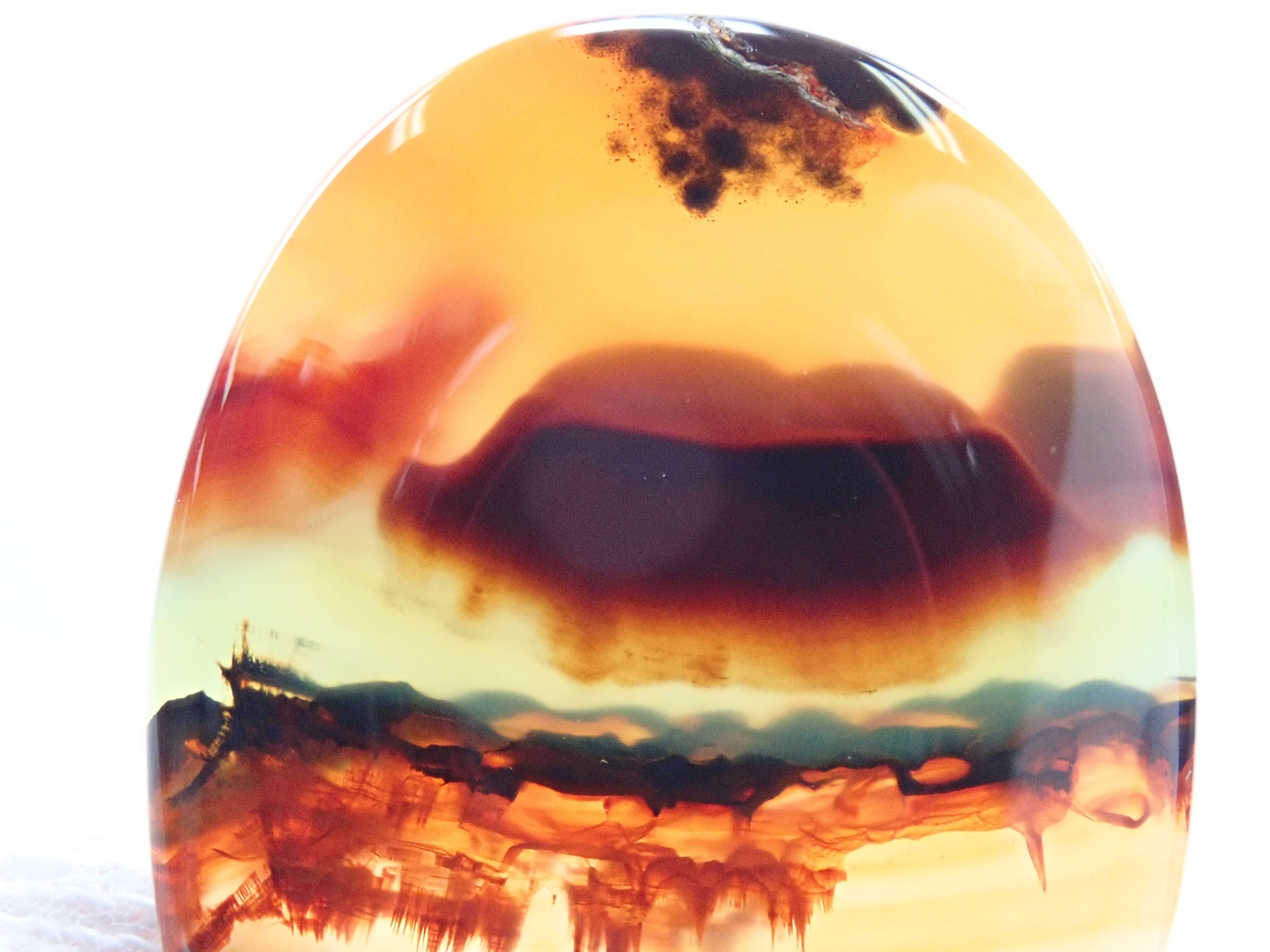 Picture agate 13.267ct loose