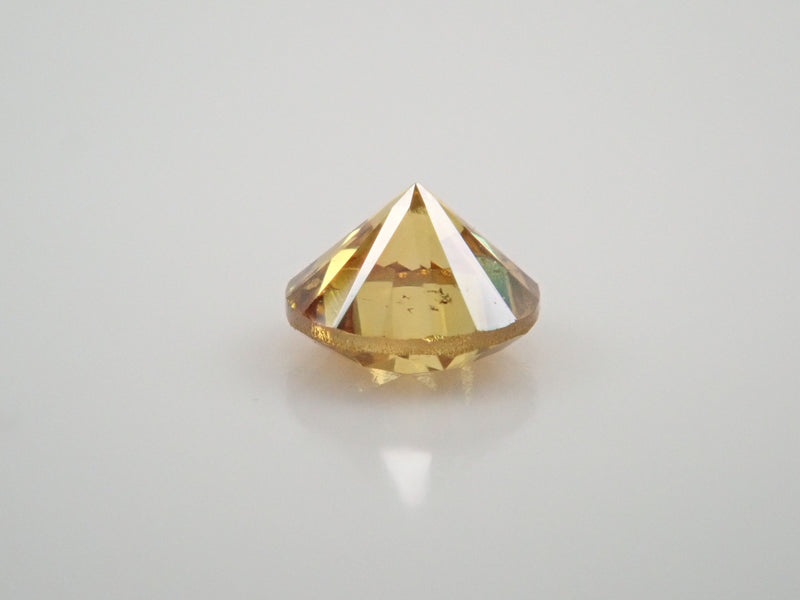 黃鑽 0.083 克拉裸鑽（深彩黃，SI2）