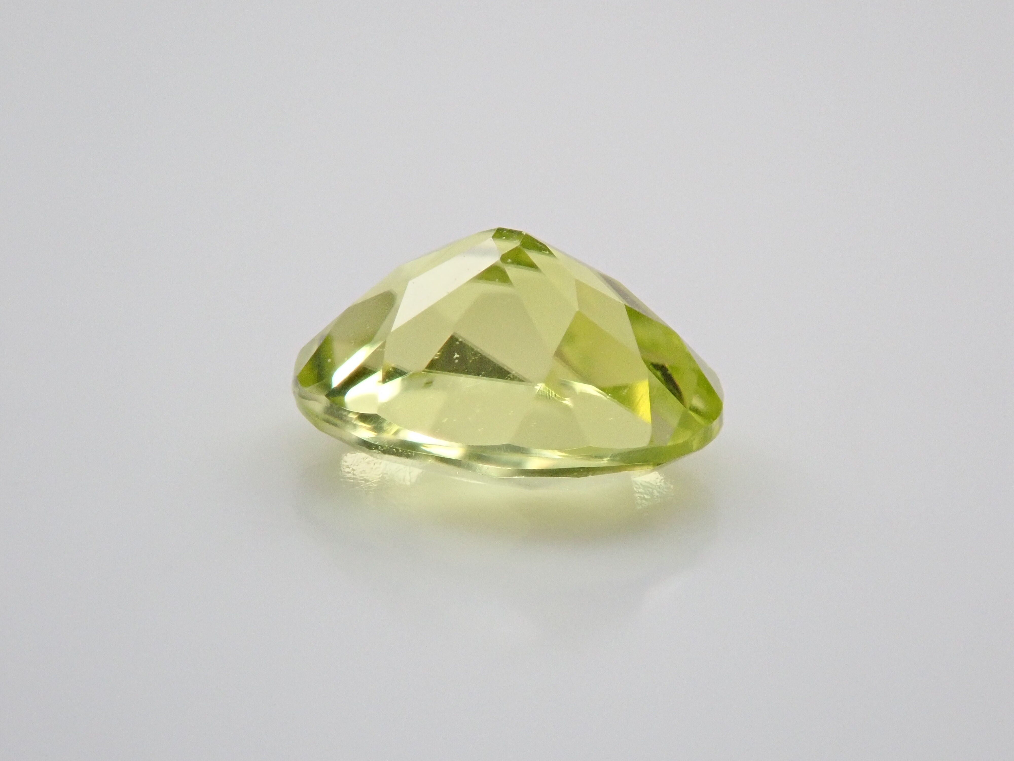 Canary yellow tourmaline 0.344ct loose