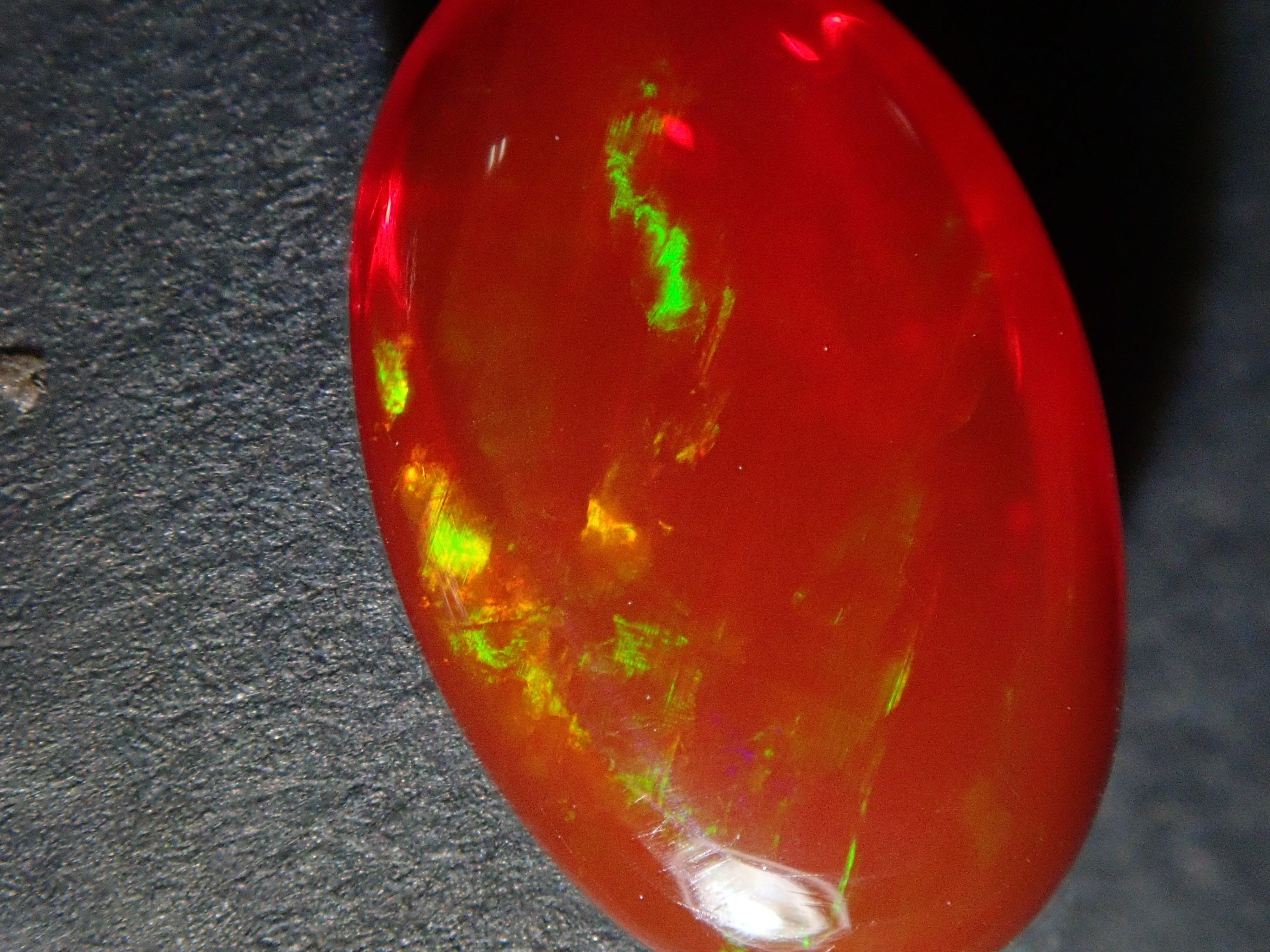 Fire opal 1.793ct loose