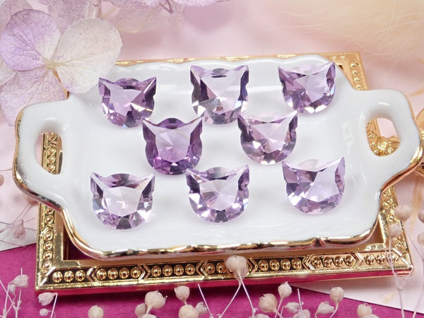 猫カット】アメジスト（8mm）