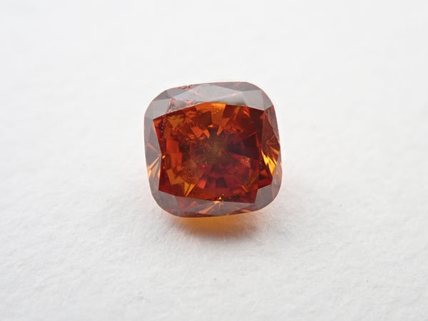 Orange diamond 0.386ct loose (FANCY DEEP BROWNISH ORANGE, SI1)