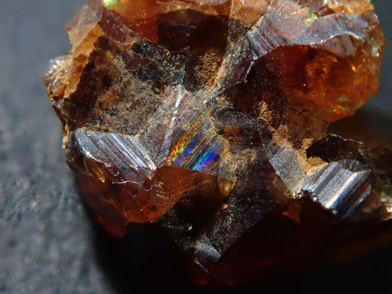 Andradite garnet (commonly known as rainbow garnet) 1.574ct rough stone