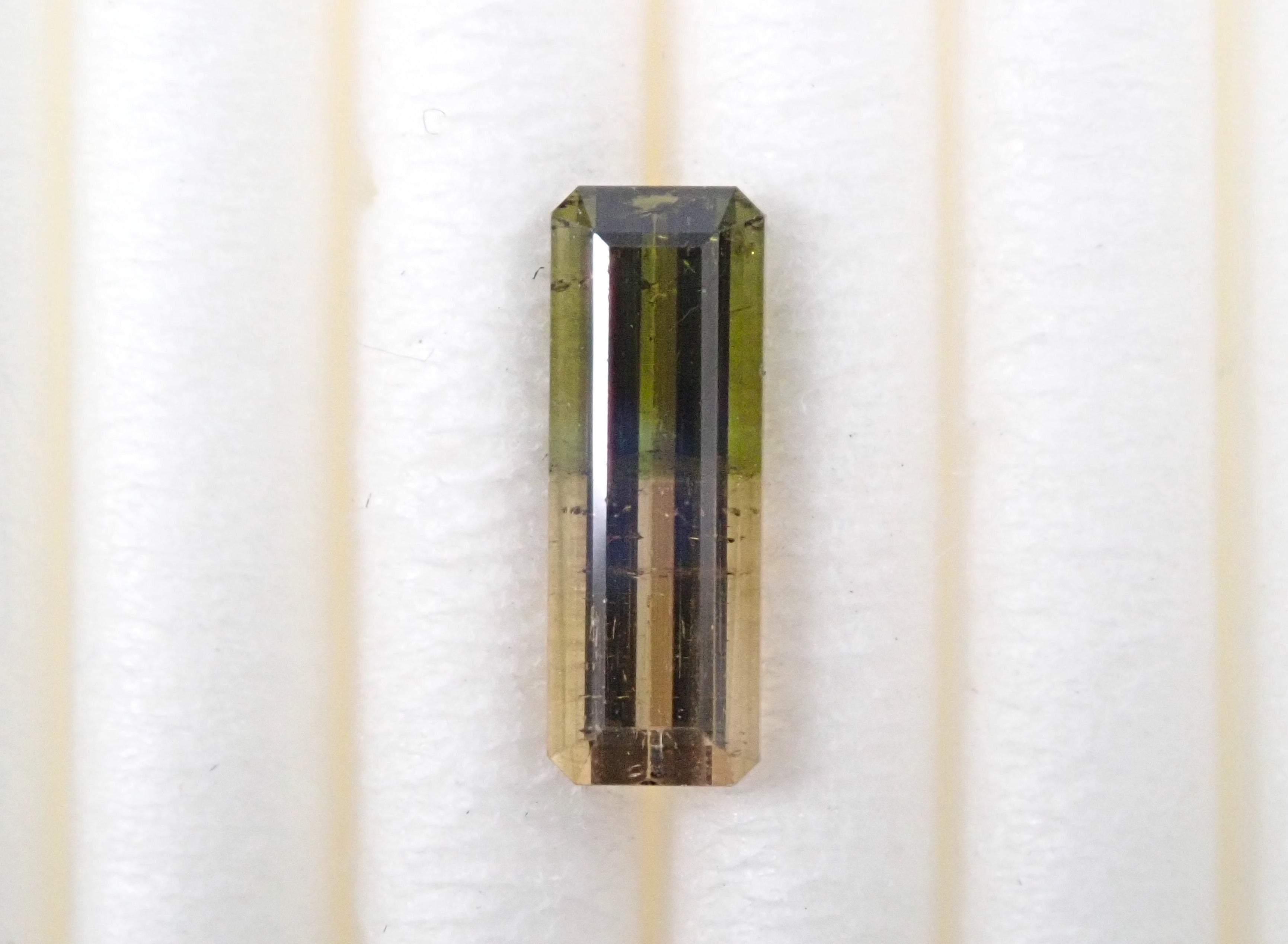 Bicolor tourmaline 0.622ct loose