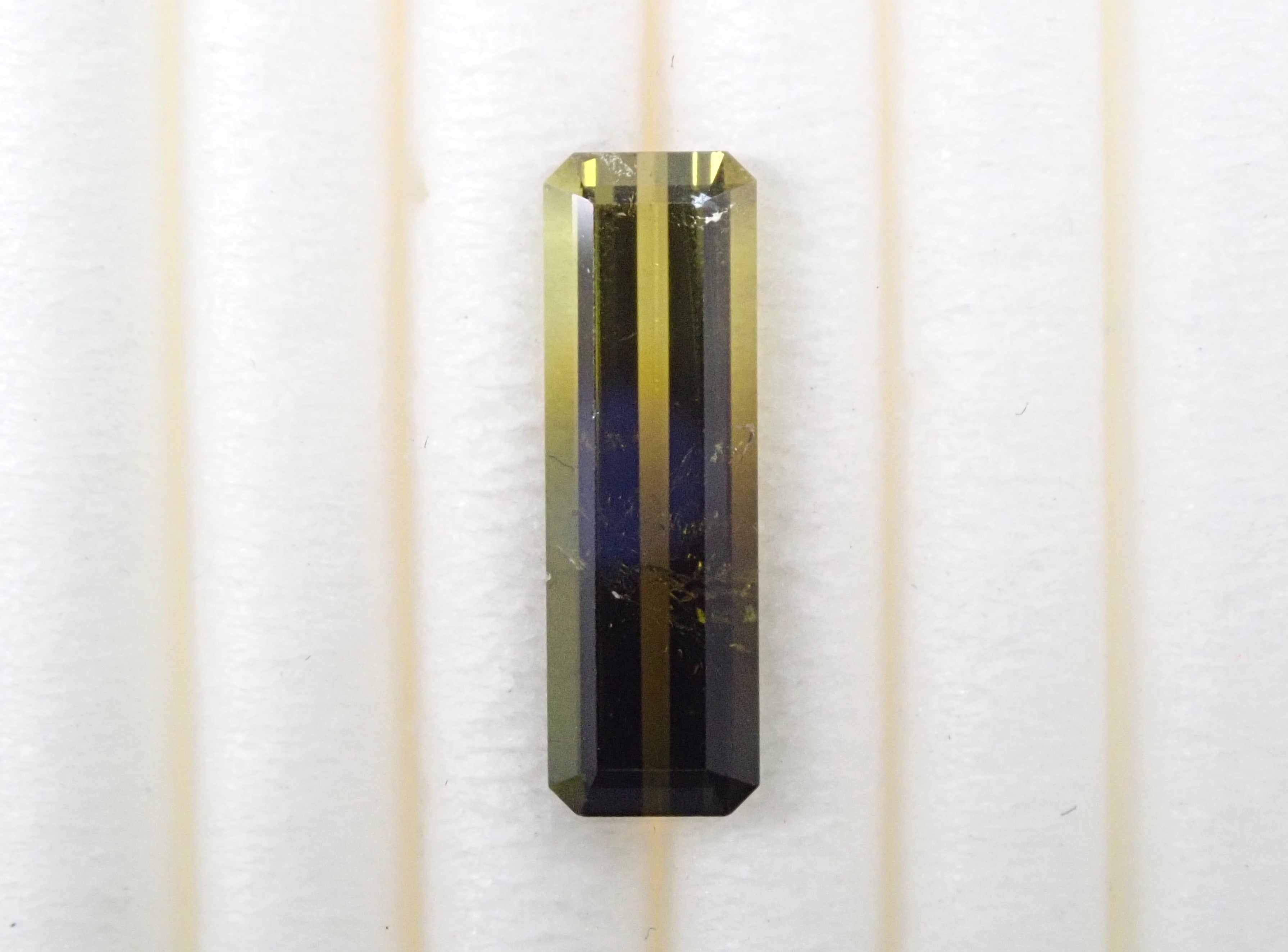 Bicolor tourmaline 1.107ct loose