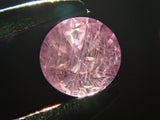 產自格陵蘭島的粉紅色藍寶石 3.1 毫米/0.135 克拉裸石