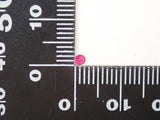 グリーンランド産ルビー 2.3mm/0.055ctルース 証明書付