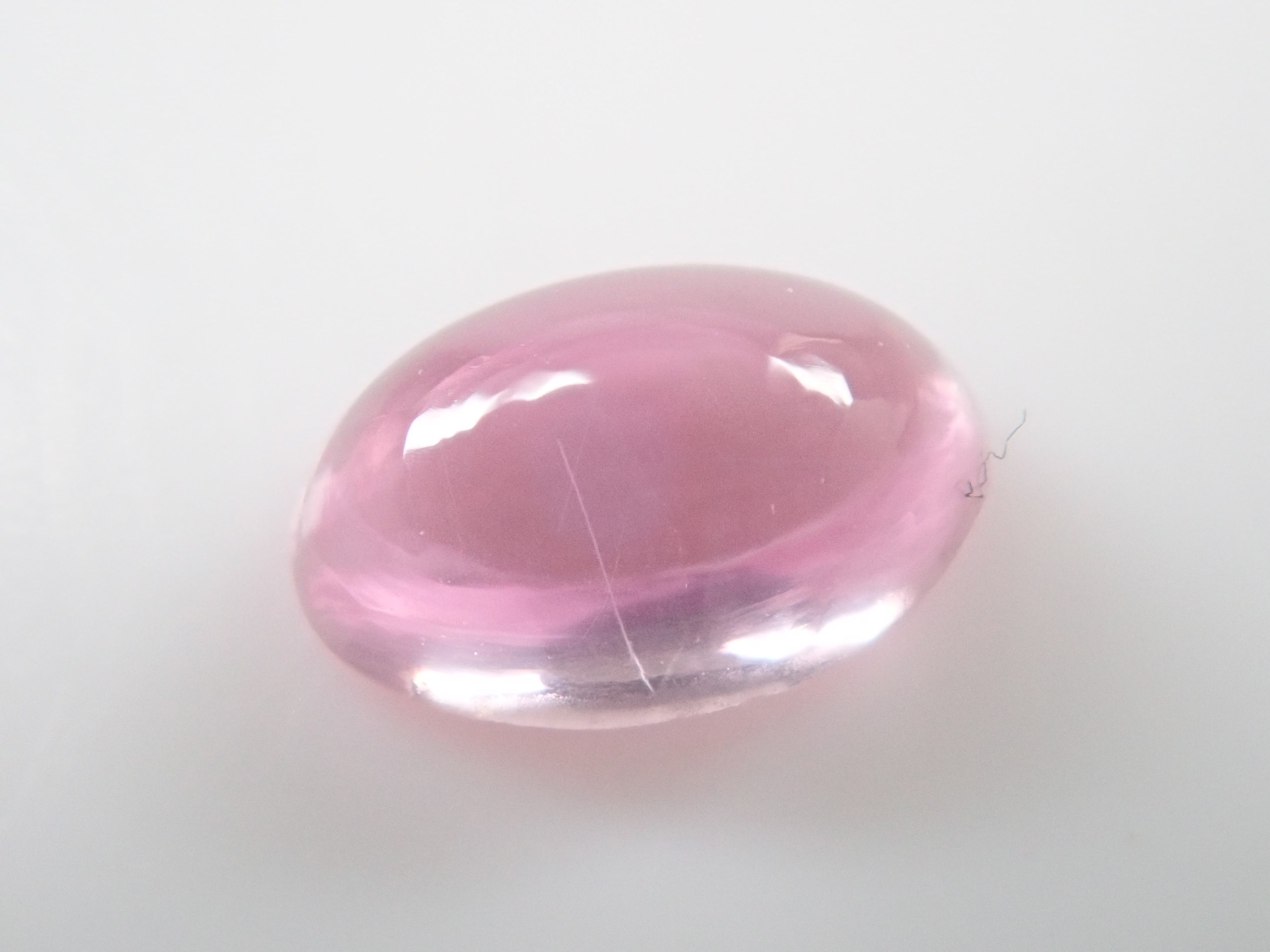 Ice ruby ​​from Greenland 0.416ct loose with certificate