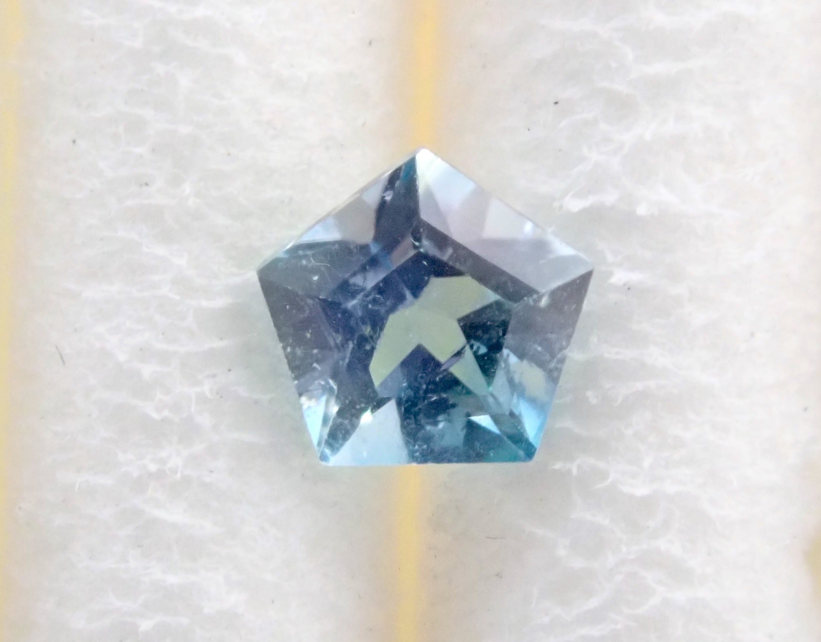 Blue tourmaline 0.103ct loose