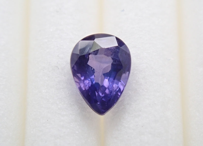 Violet sapphire 0.292ct loose