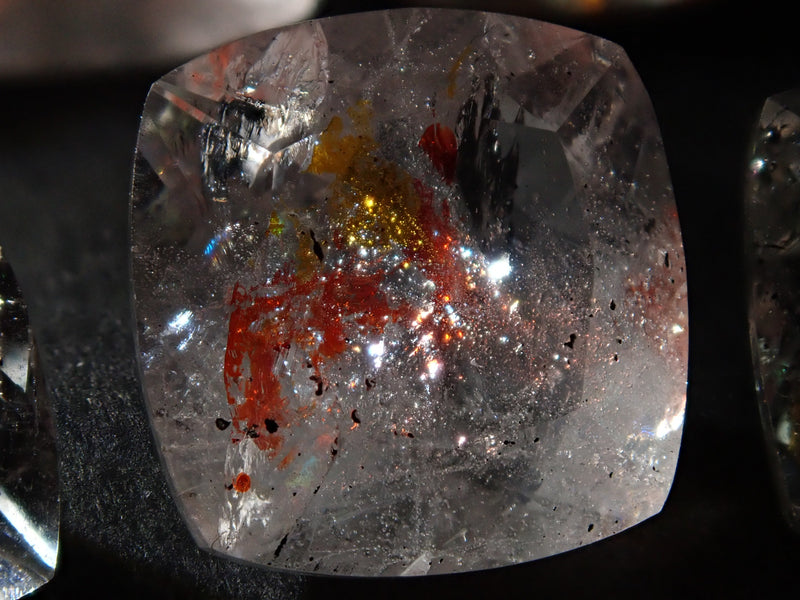 Lymonite in Quartz (Aurora Quartz) 1 stone loose