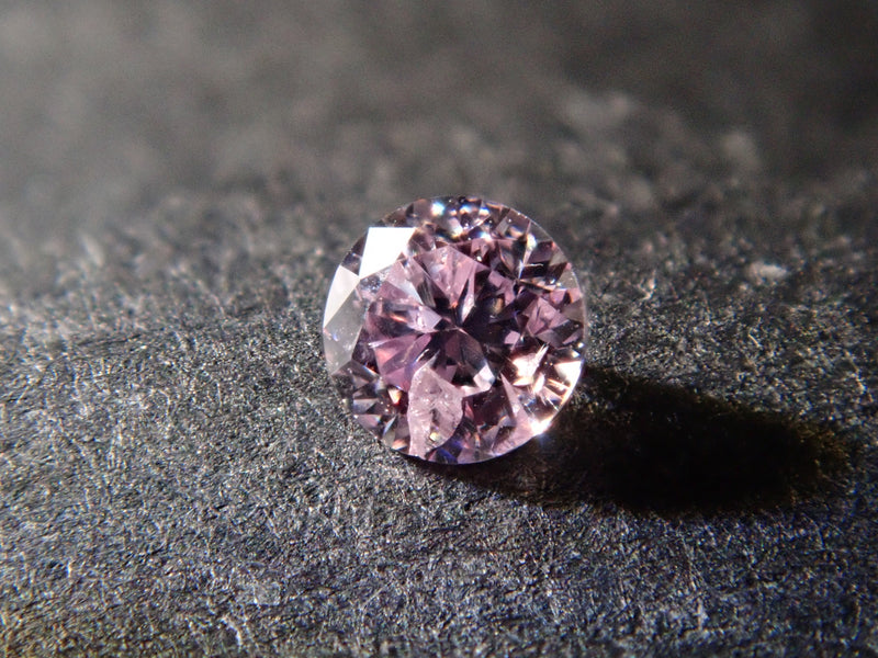 0085ctカラーピンクダイヤモンドルース/ V.L.PURPLE PINK/ 0.085 ct