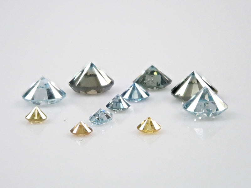 寶石扭蛋扭蛋💎冰藍鑽、苔綠鑽、倫敦藍鑽等（1.8-4.2mm，請客）