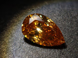 オレンジダイヤモンド 0.306ctルース(FANCY DEEP BROWNISH YELLOW ORANGE, SI2)