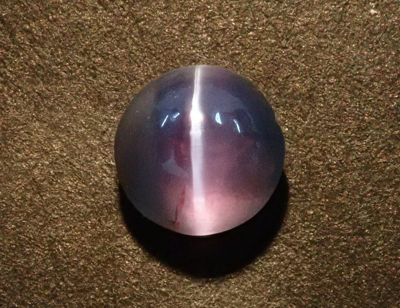 紫翠玉貓眼 0.380 克拉裸石