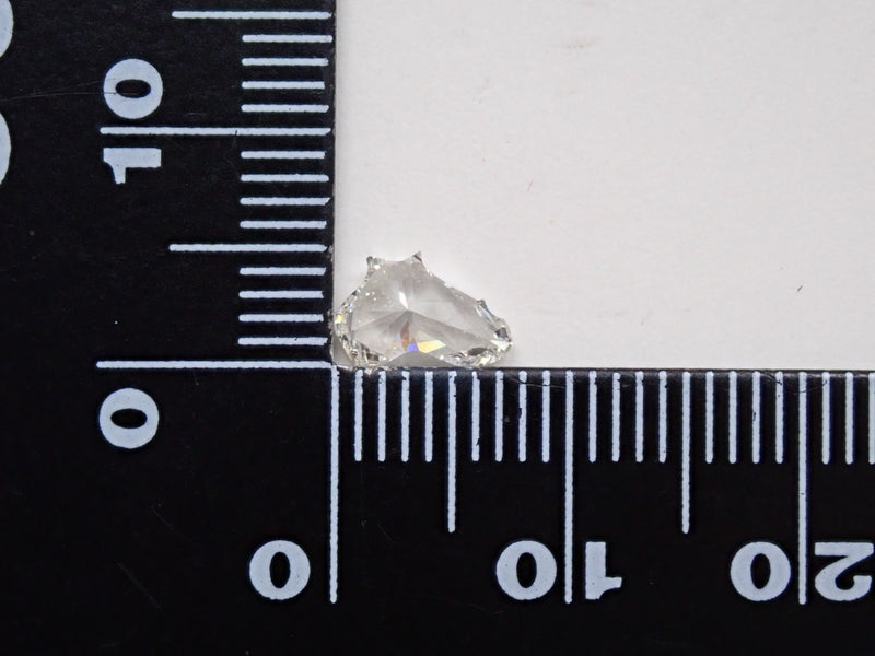 ダイヤモンド 0.610ctルース(F, SI1, ホースヘッドカット)