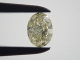 イエローダイヤモンド 0.500ctルース(FANCY LIGHT YELLOW, SI2)