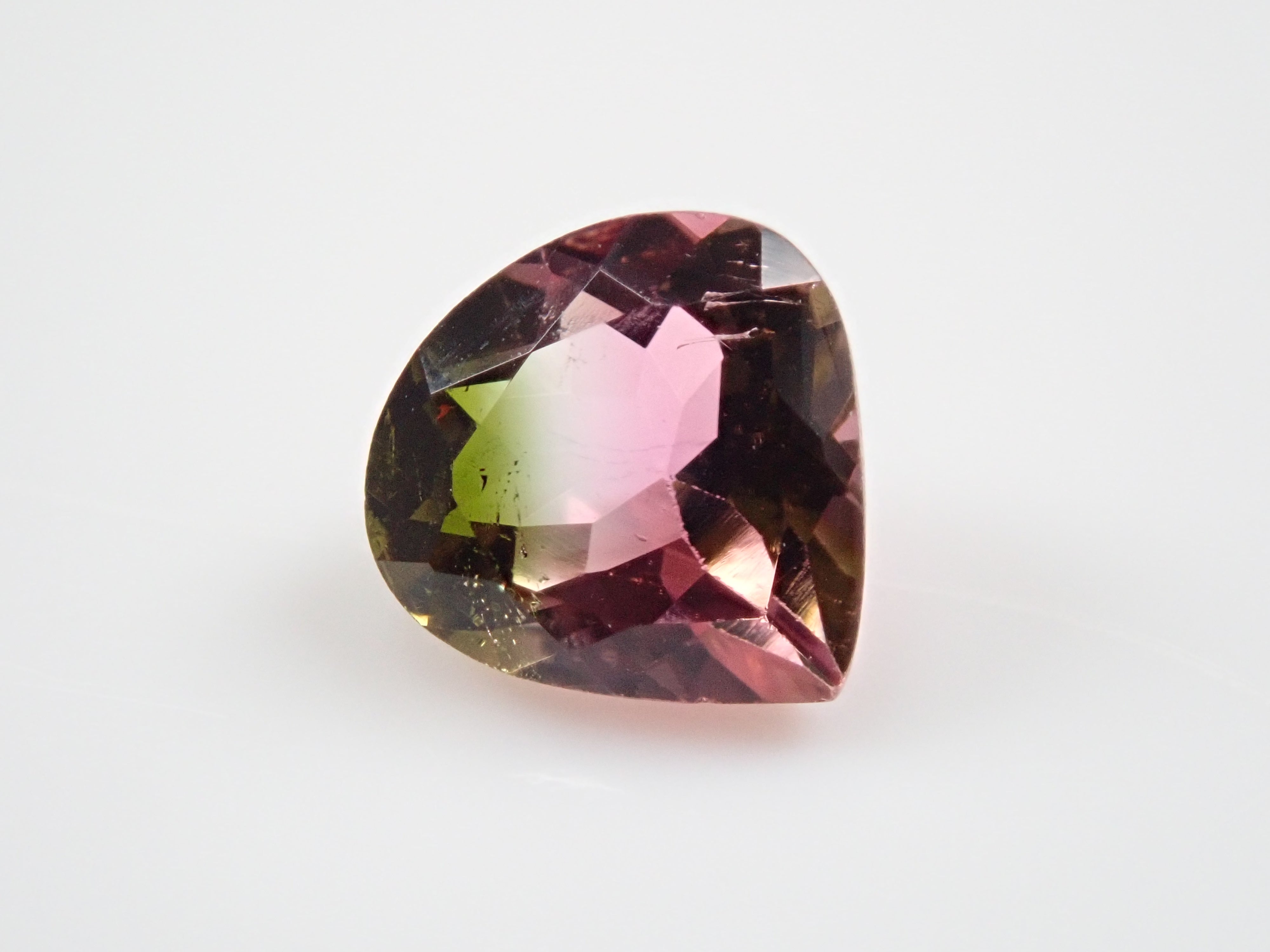 Bicolor tourmaline 0.440ct loose