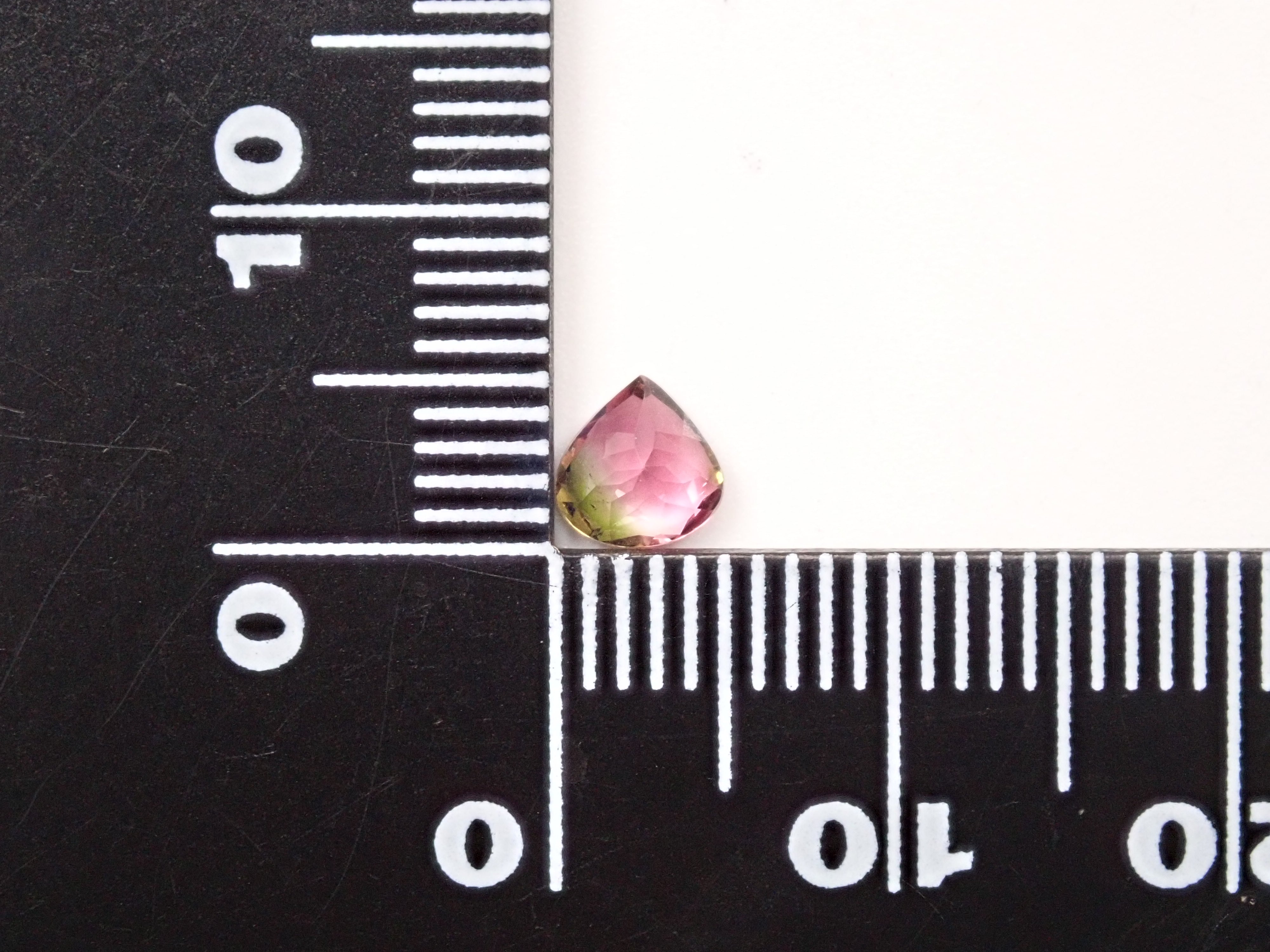 Bicolor tourmaline 0.440ct loose