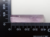[清水寶石代表清水幸雄先生] 粉紅紫水晶 23.833 克拉筷架（圓柱形），附有燙金簽名和貼片