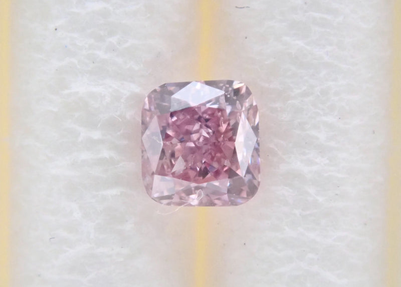 ファンシーパープリッシュピンクダイヤモンド 0.117ctルース(FANCY PURPLISH PINK, SI2)